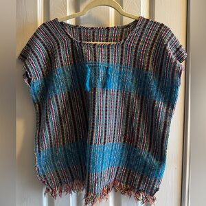 Multicolor Striped Women's Top